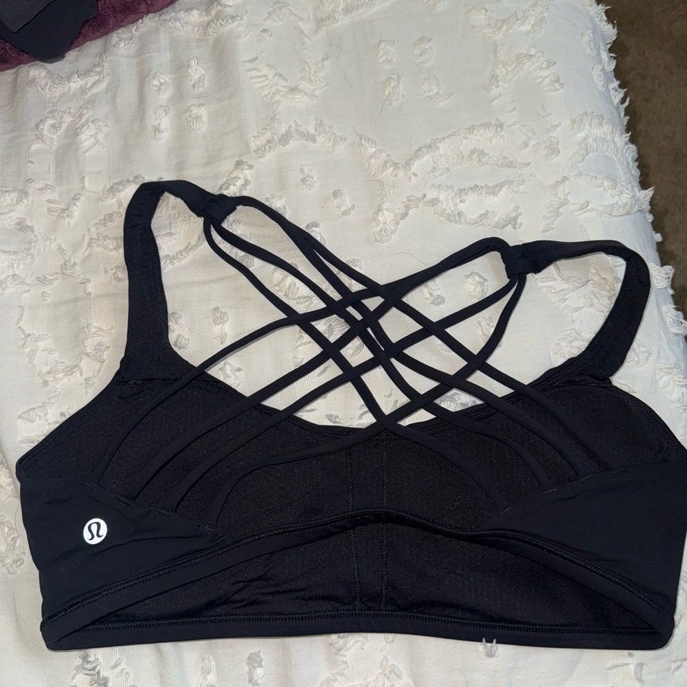 Lululemon straps sports bra